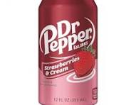 Cream Soda Strawberry & Cream Dr Pepper 355ml