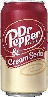 Cream Soda Dr Pepper 355ml