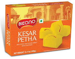 Dry Kesar Petha Bikano 400gm B1G1