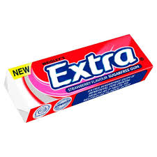 Extra Soft Strawberry Wrigleys 14gm