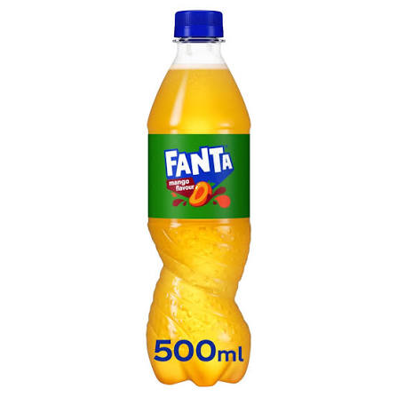 Fanta Mango Bottle 500ml (The price includes 15cents DRS Charge)