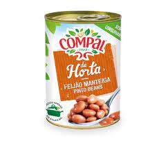 Feijao Manteiga Lata Compal 410g