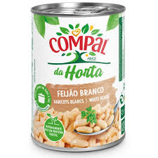 Feijao Branco Lata Compal 410gm