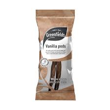 Vanilla Pods Greenfields 2gm