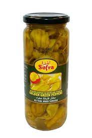 Golden Green Peppers Sofra 470gm