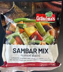 Frozen Sambar Mix Grandmas 400gm (Only Click & Collect)