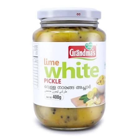 White Lime Pickle Grandmas 400gm