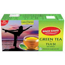 Green Tea With Tulsi Wagh Bakri 37.5gm