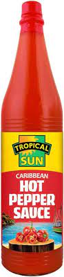 Hot Pepper Sauce Tropical Sun 170ml