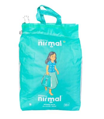 Ponni Rice Nirmal 10kg (Only 1bag Per Order)( Delivery Charges Apply If you are only ordering Rice )