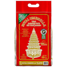 Jasmine Rice Royal Umbrella 18kg (Delivery Charges Appy) One bag per One order