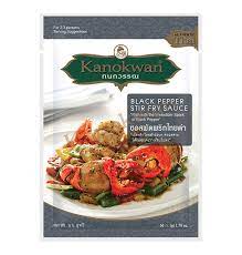 Black Pepper Stir Fry Sauce Kanokwan 50gm