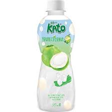 Young Coconut Juice with Nata De Coco Kato 320ml