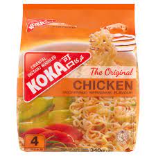 Noodles Chicken Koka 4Pack 340gm