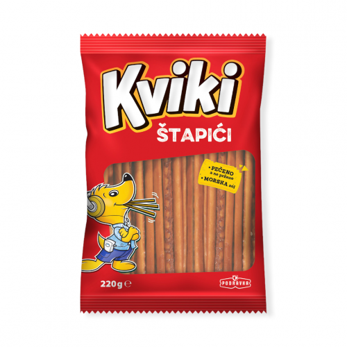 Salted Sticks Kviki 100gm