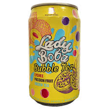 Bubble Tea Lychee Passion Fruit Lady Boba 320ml