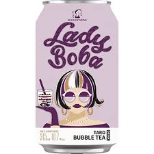 Bubble Tea Taro Flavor Lady Boba 315ml