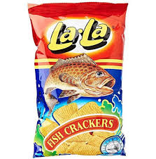 Fish Crackers Original La La 100gm