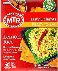 Lemon Rice Ready to Eat MTR 250gm