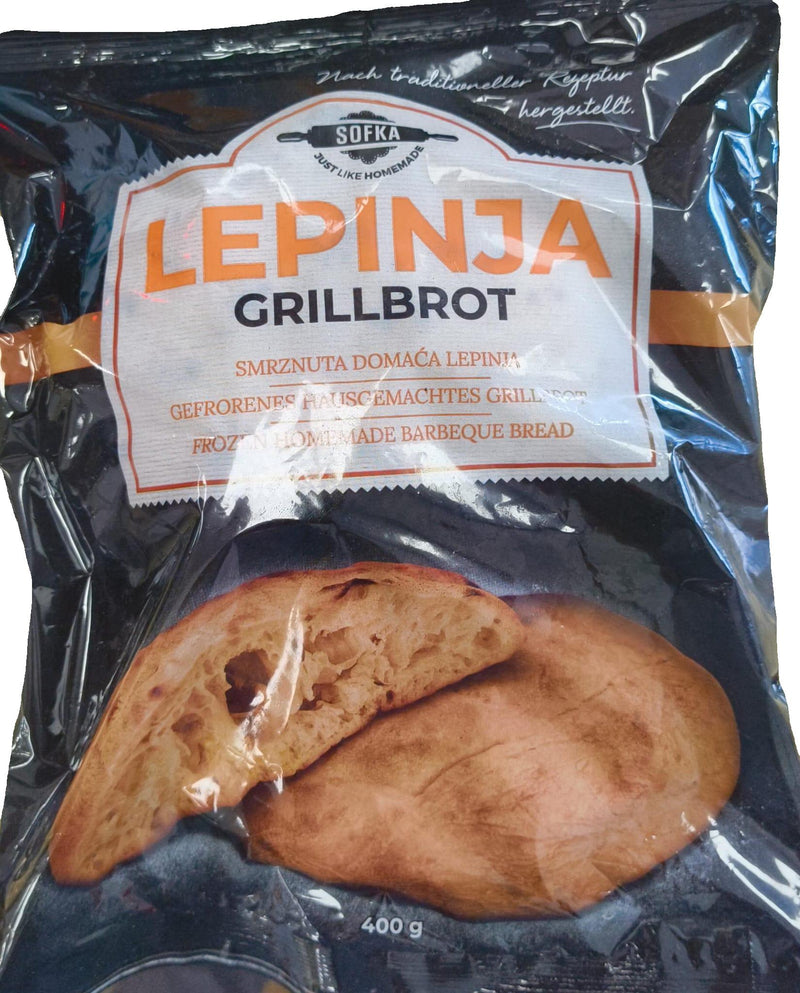 Frozen Lepinja BBQ Bread Sofka 400gm (Only for Blanch, Lucan, Meath, Maynooth & Kilcock)