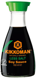 Soy Sauce Less Salt Kikkoman 150ml