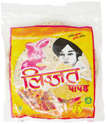 Pappad Punjabi Masala Lijjat 200gm