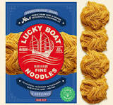 Pre Steamed No.2 Noodles Lucky Boat 360gm