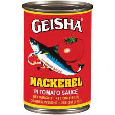 Mackerel Chilli Red Sauce Geisha 425gm