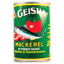 Mackerel In Tomato Green Sauce Geisha 425gm