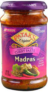 Madras Curry Paste Patak 283gm