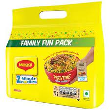 Noodles Masala Maggi Family 8 x 70gm