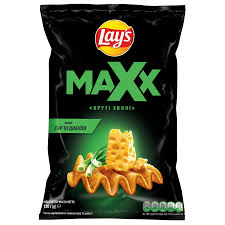 Lays Maxx Potato w Cheese & Onion 120gm