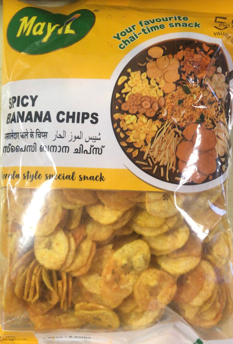 Banana Chips Spicy Mayil 250gm