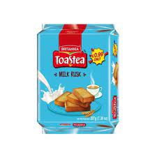 Toast Tea Milk Rusk Britannia 207gm