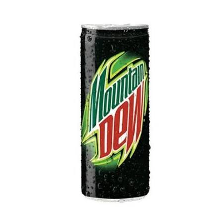 Mountain Dew Can 250ml (The Price includes 15cents DRS Charge)