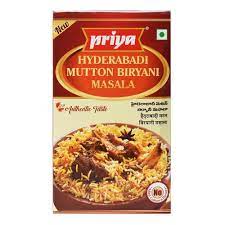 Hyderabadi Mutton Biryani Masala Priya 50gm
