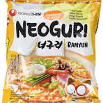 Noodles Neoguri Seafood & Mild Ramyun Nongshim 120gm