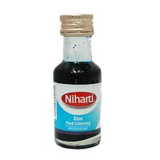 Liquid Food Colour Blue Niharti 28ml