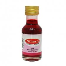 Liquid Food Colour Pink Niharti 28ml