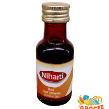 Liquid Food Colour Red Niharti 28ml