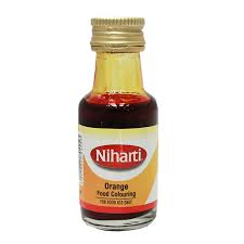 Liquid Food Colour Orange Niharti 28ml