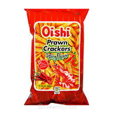 Shrimp Chips Spicy Oishi 60gm