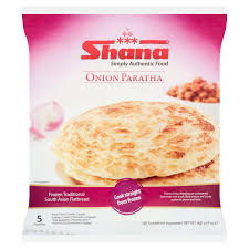 Frozen Onion Paratha Shana 400gm (Only for Blanch, Lucan, Meath, Maynooth & Kilcock)