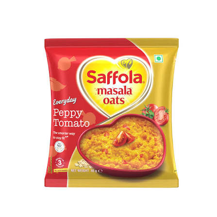 Masala Oats Millet Peppy Tomato Saffola 38gm