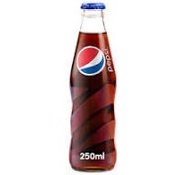 Pepsi Cola Glass Bottle 250ml