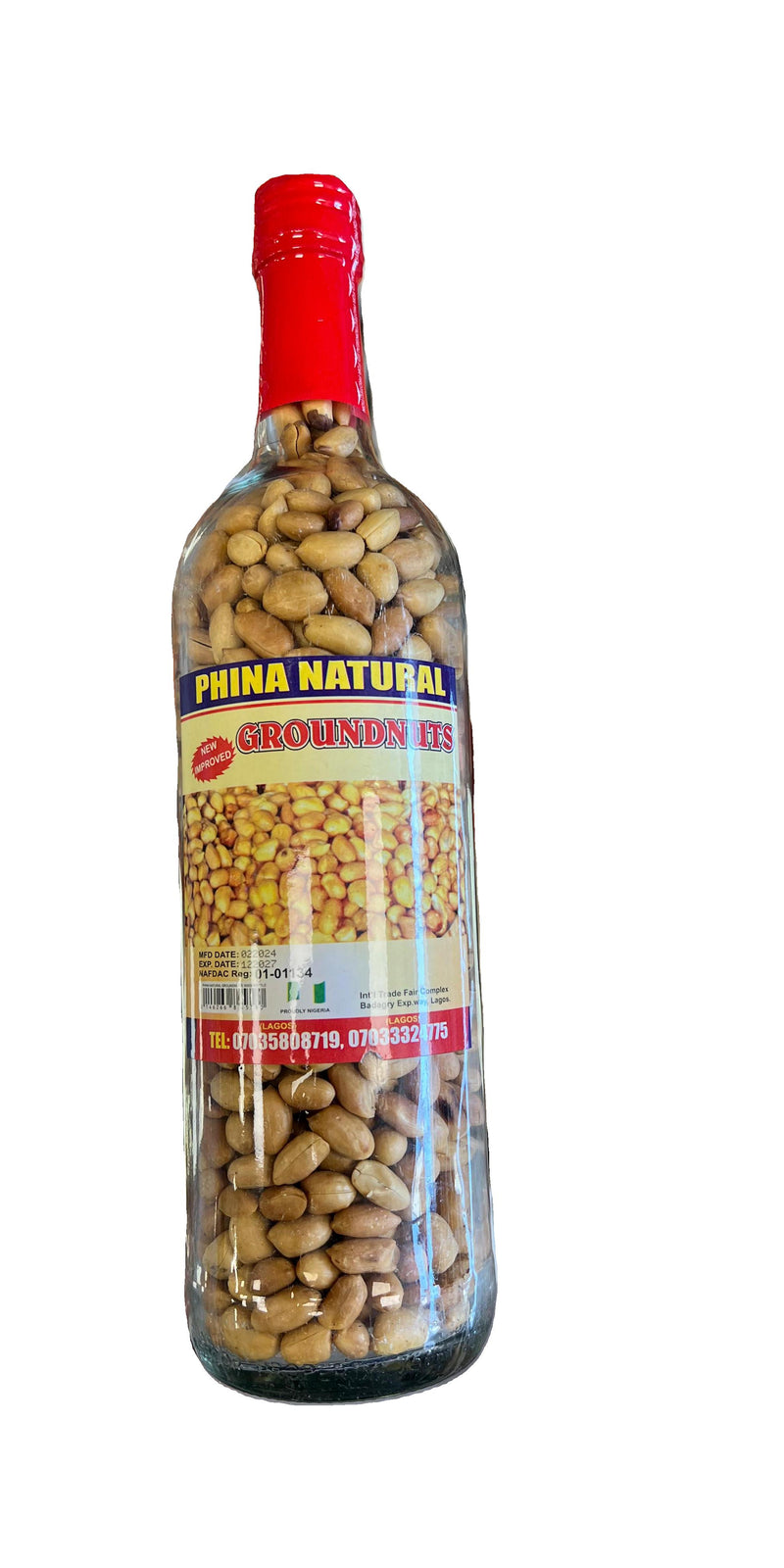 Peanut Bottle Big Phina Natural