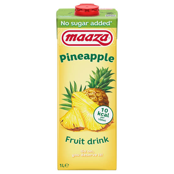 Pineapple Juice (No Sugar) Maaza 1L
