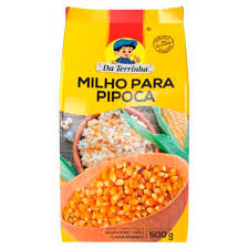 Milho Para Pipoca Pop Corn Da Terrinha 500gm