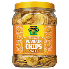 Plantain Chips Sweet Tropical Sun 450gm