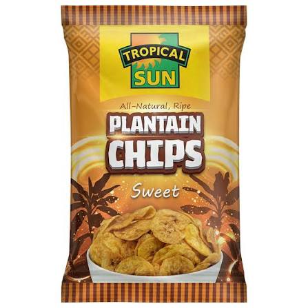 Plantain Chips Sweet Tropical Sun 70gm